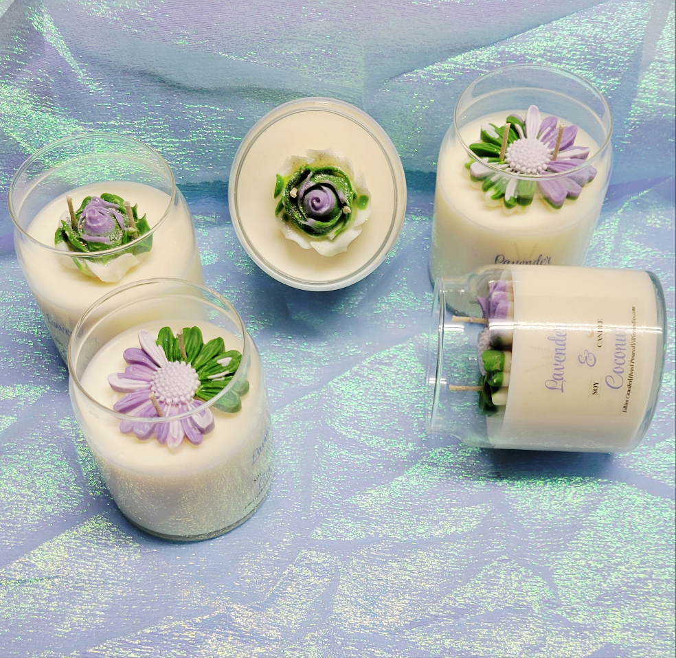 Lavender & Coconut Soy Candle