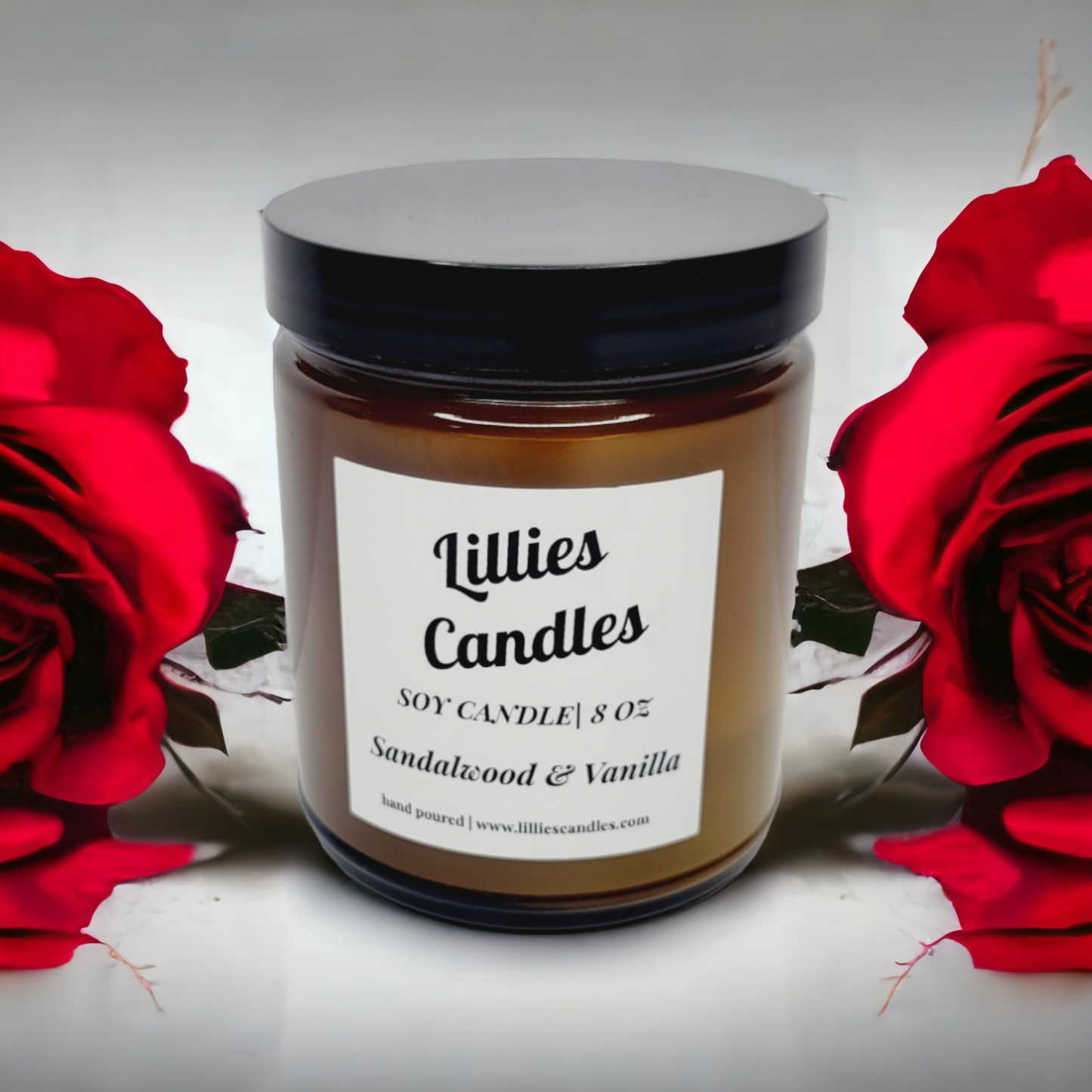 Sandalwood & Vanilla Soy Candle