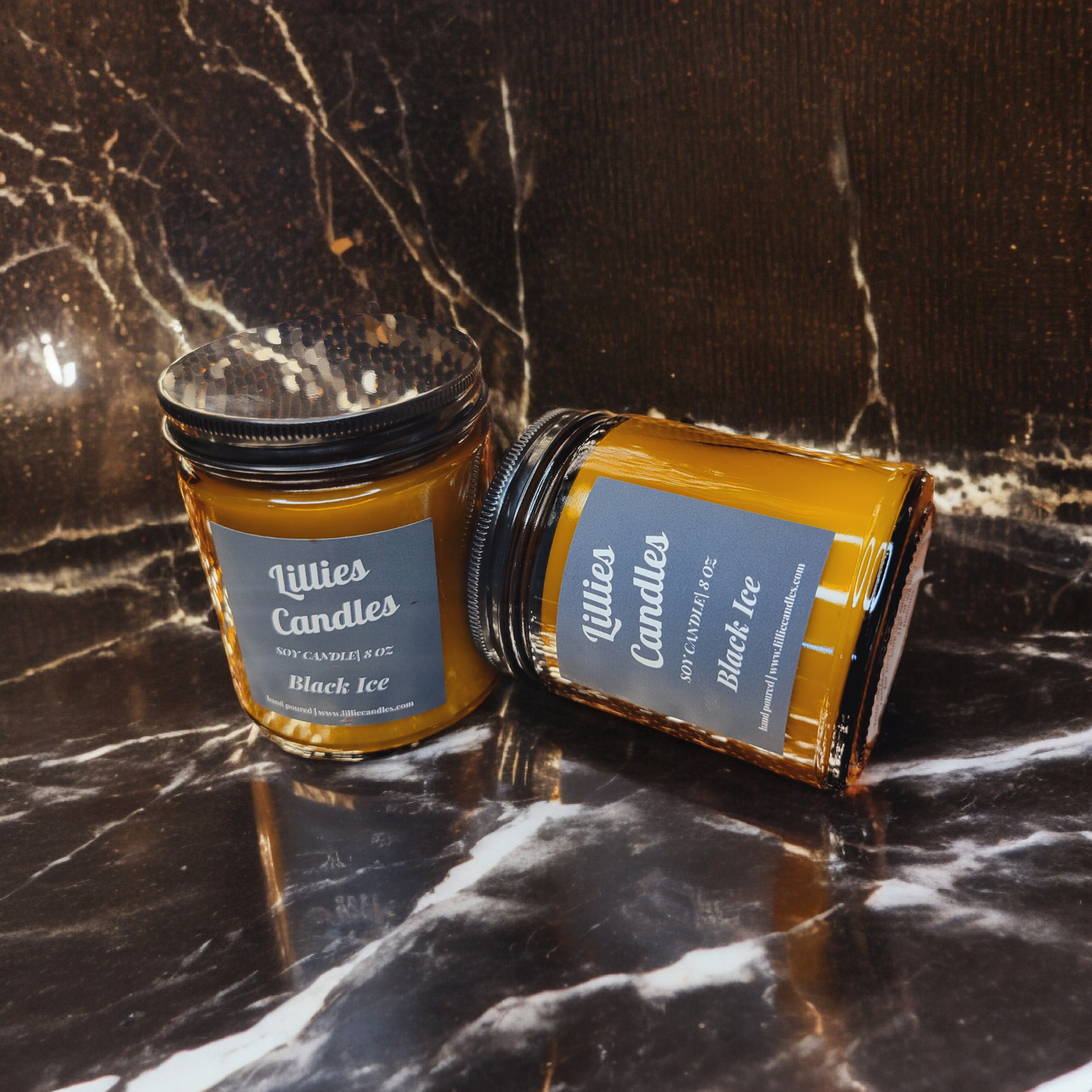 Black Ice Soy Candle