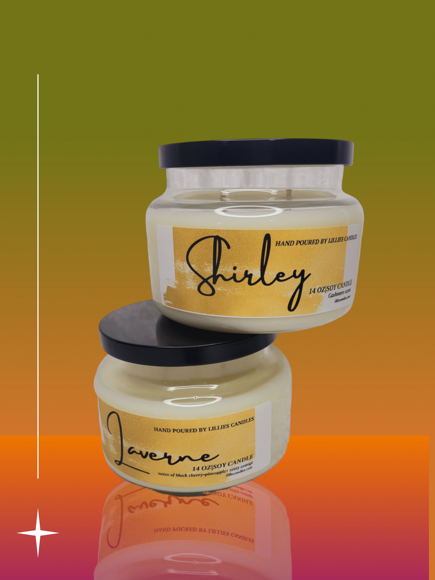 Laverne & Shirley Soy Candles