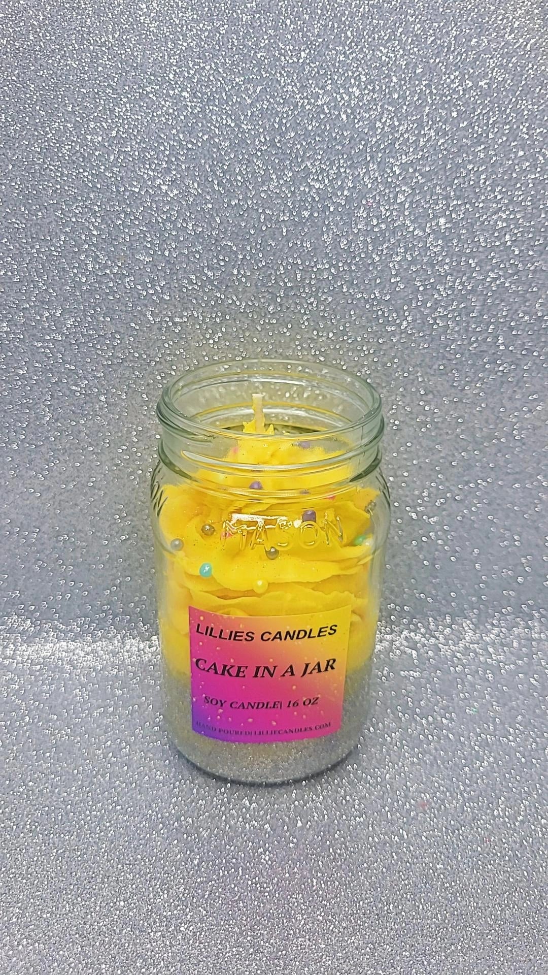 Cake In A Jar Soy Candle