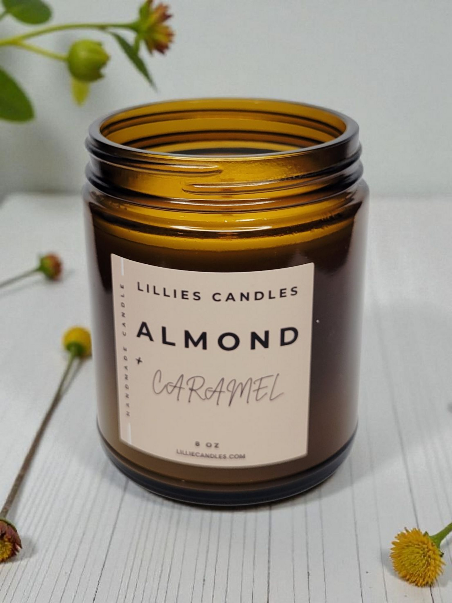 Almond & Caramel Soy Candle