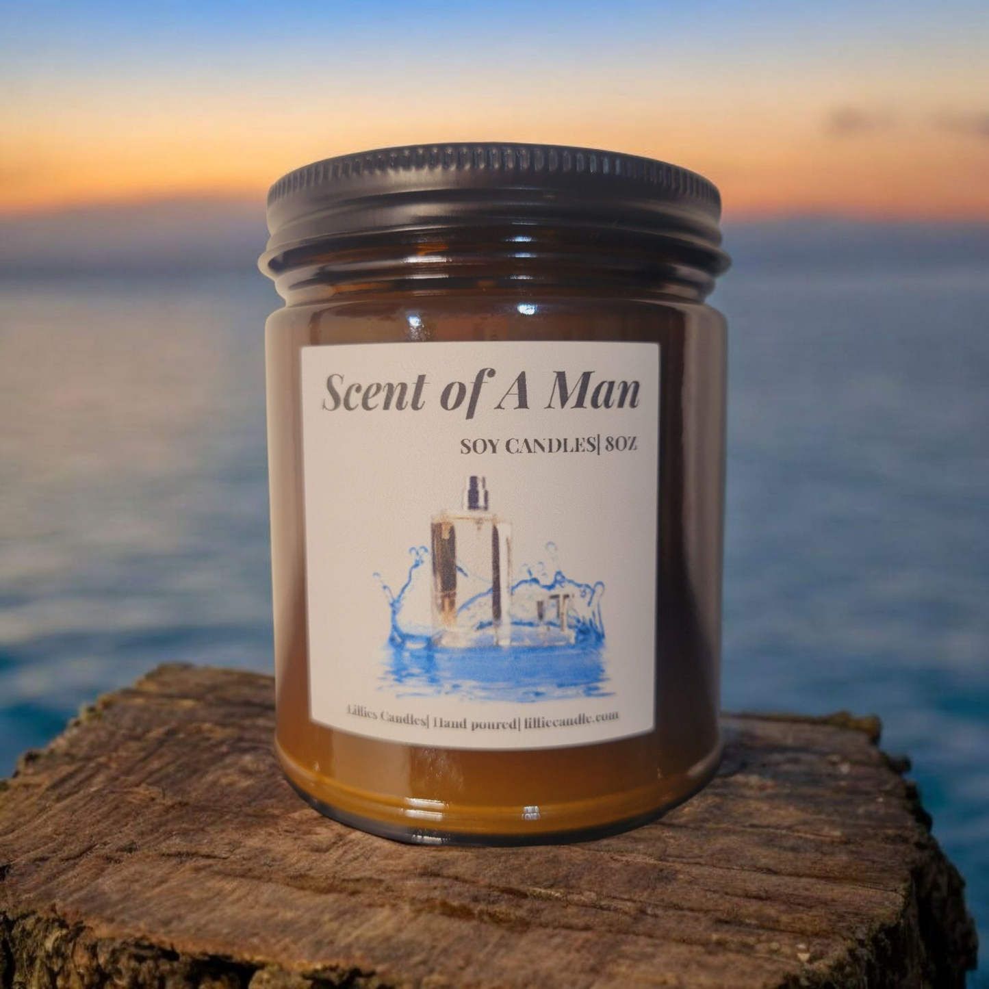 Scent of A Man Soy Candle