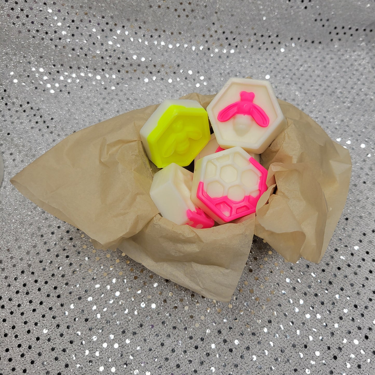 Almond & Caramel Scented Honeycomb Soy Wax Melts