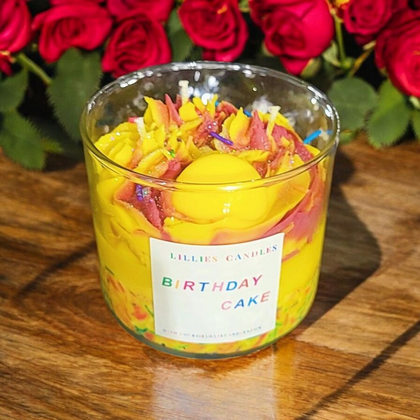 Birthday Cake Soy Candle