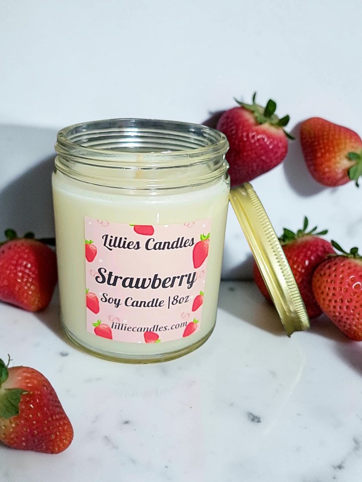 Strawberry Soy Candle