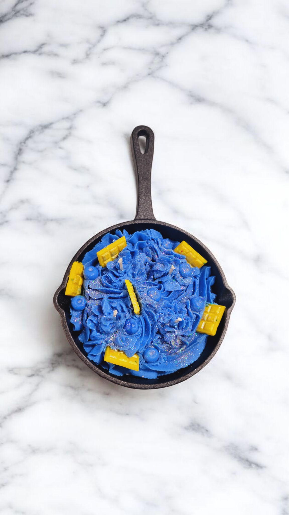 Blueberry Cheesecake Cast Iron Skillet Candle