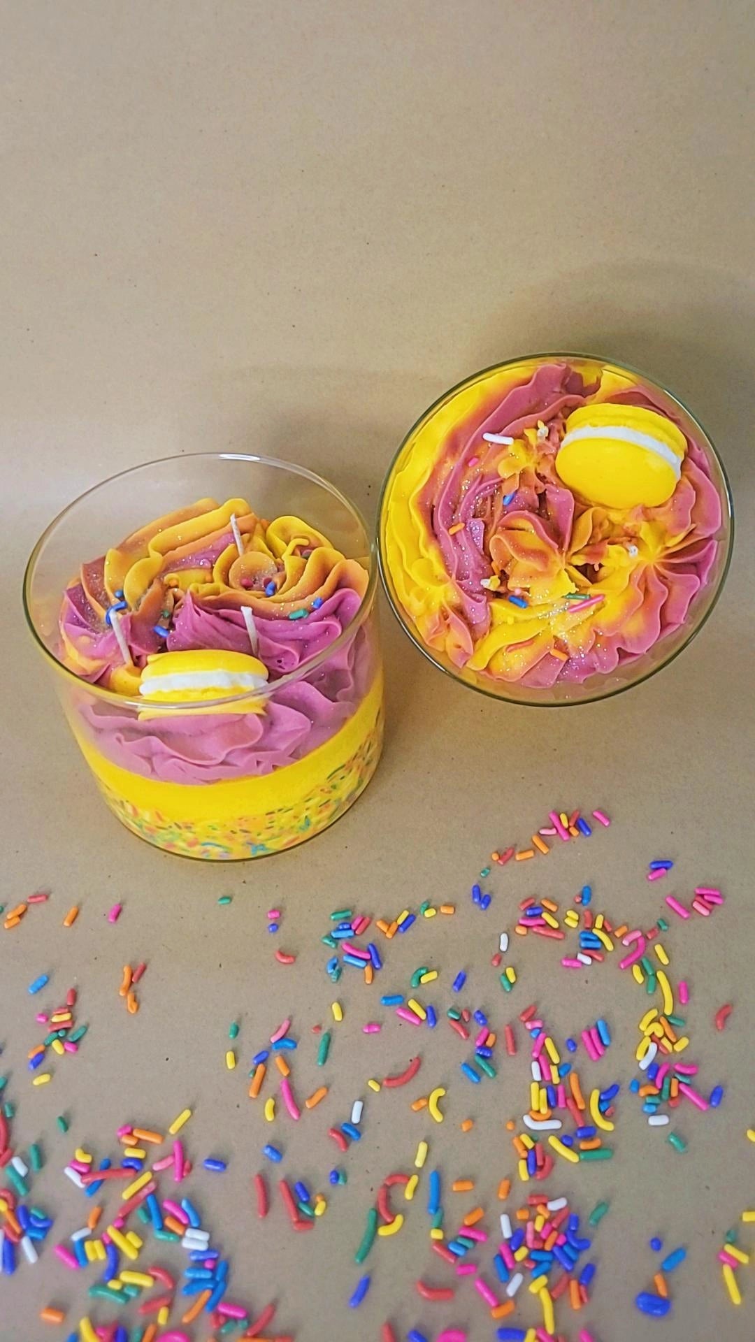 Birthday Cake Soy Candle
