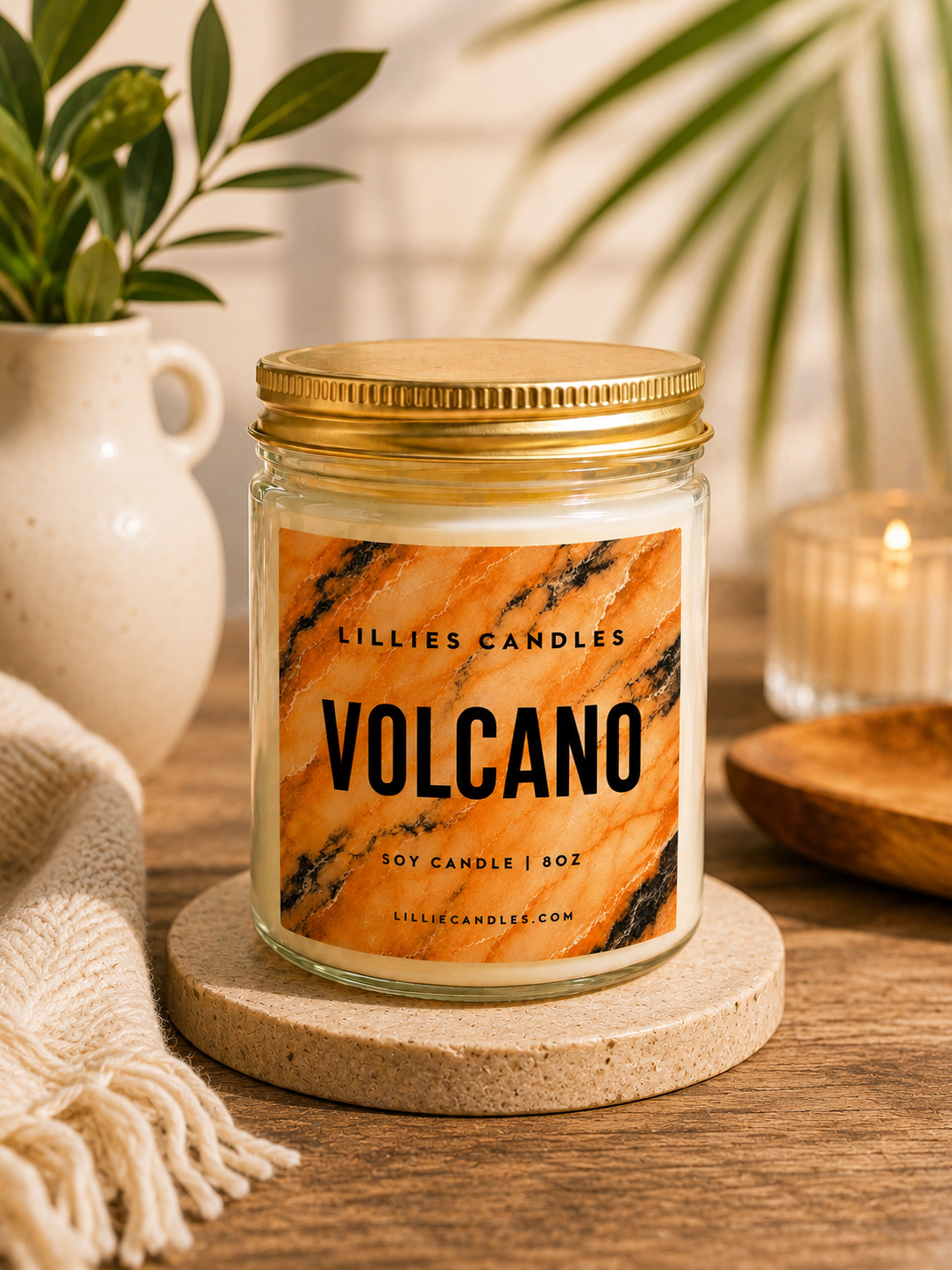 Volcano Soy Candle
