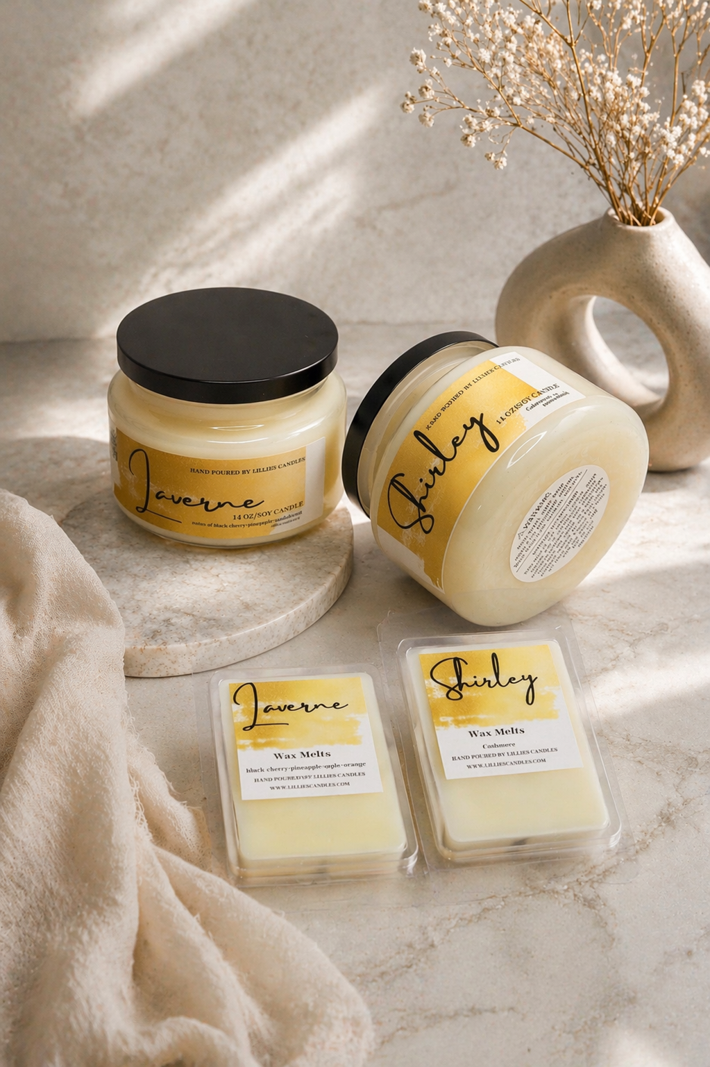 Laverne & Shirley Soy Candles
