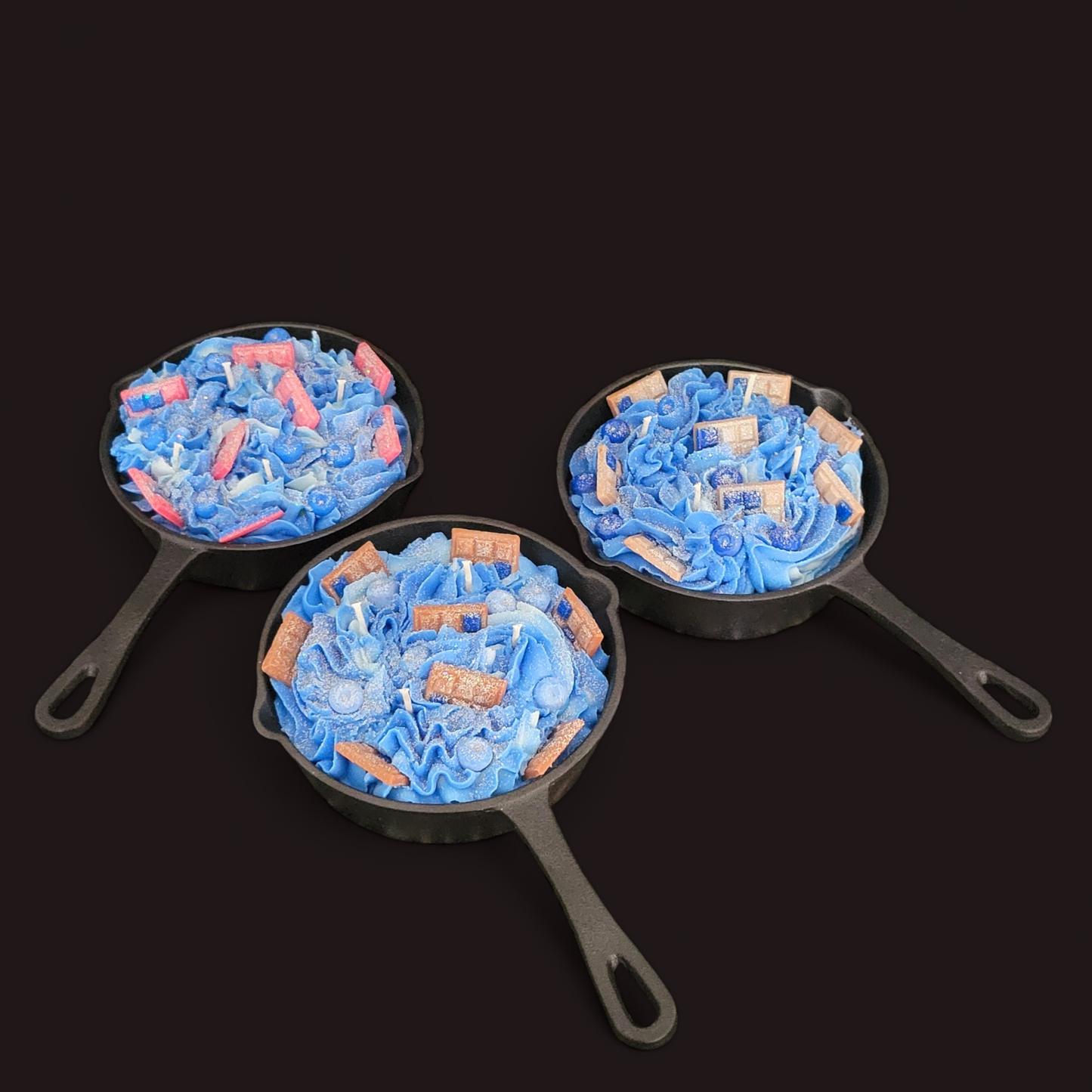 Blueberry Cheesecake Cast Iron Skillet Candle