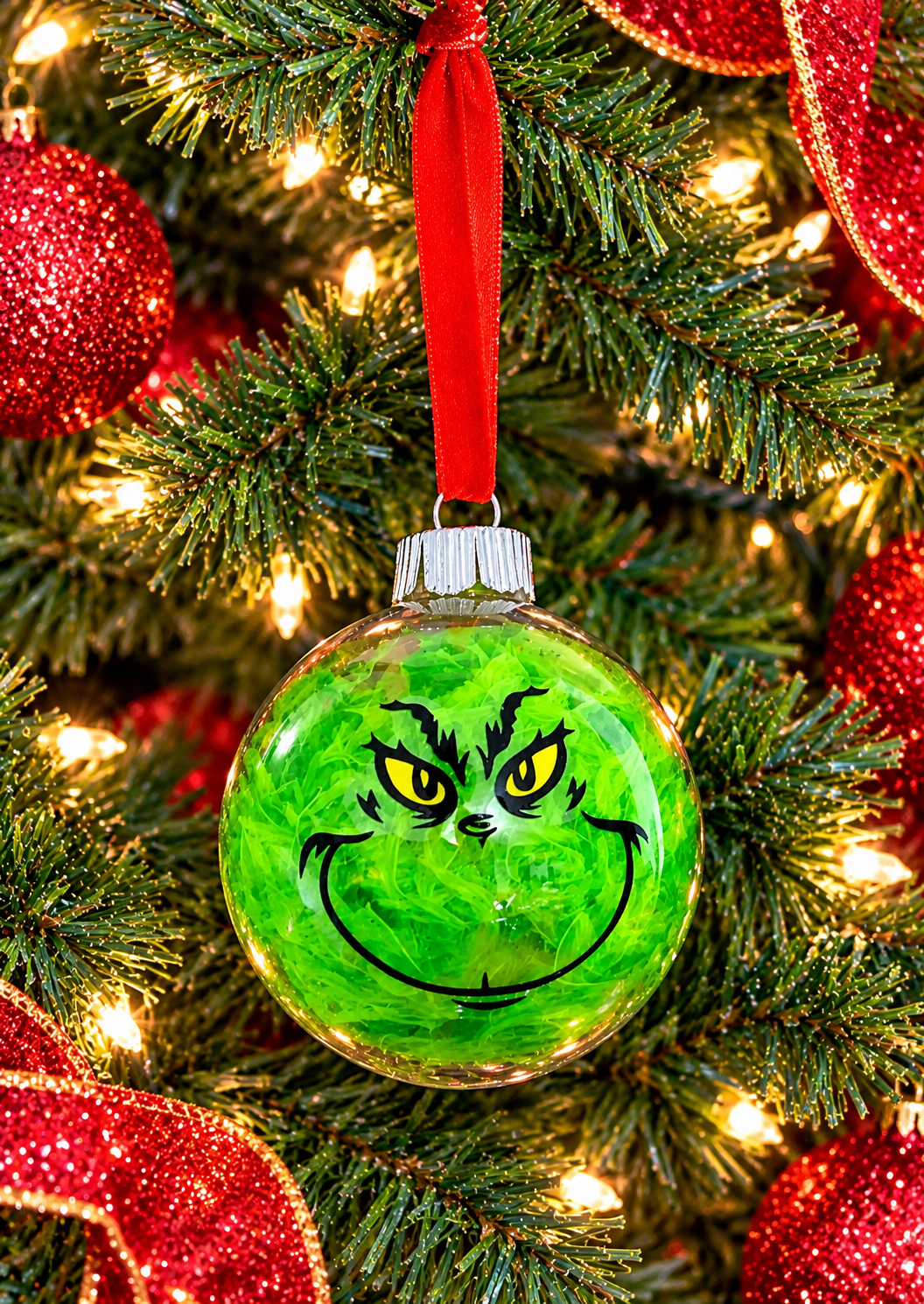 Merry Mischief – Handmade Christmas Ornament