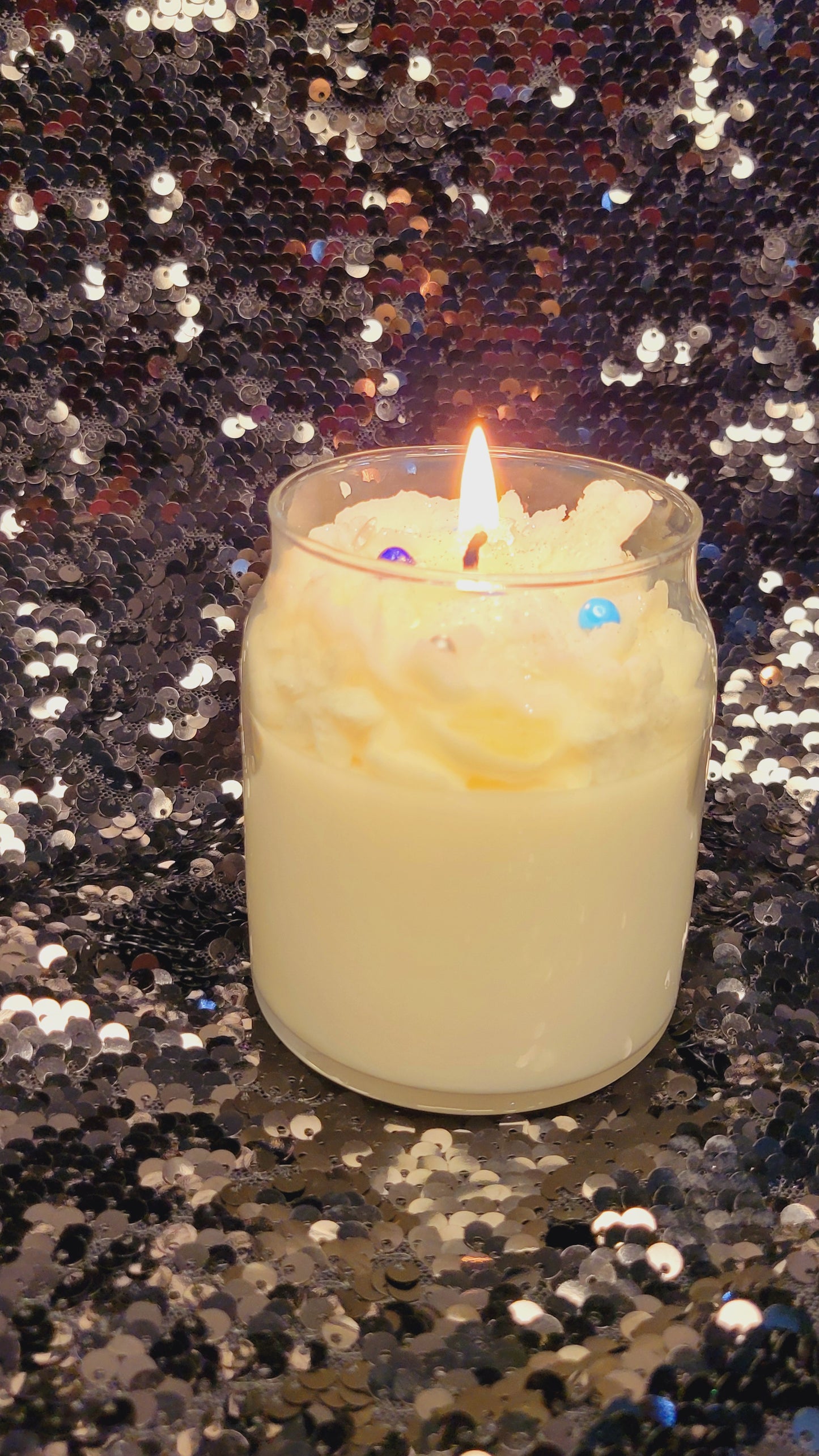 Snowflake Soy Candle