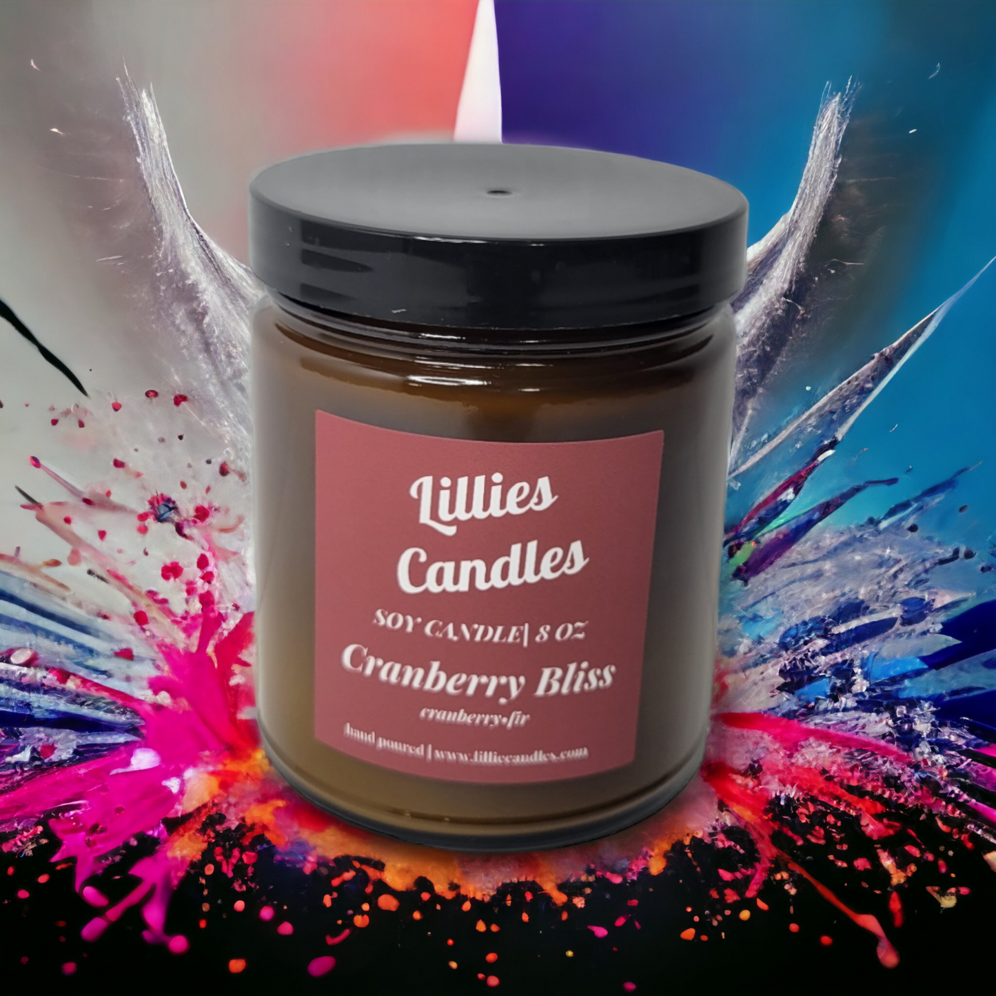 Cranberry Bliss Soy Candle