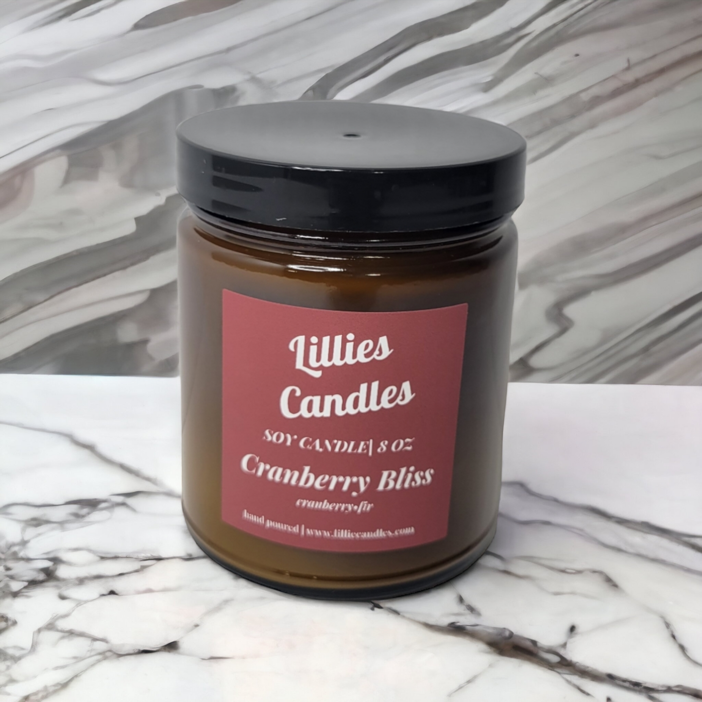 Cranberry Bliss Soy Candle