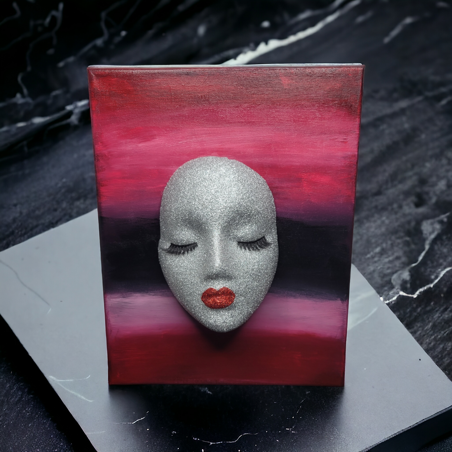 Canvas Mannequin Head Art
