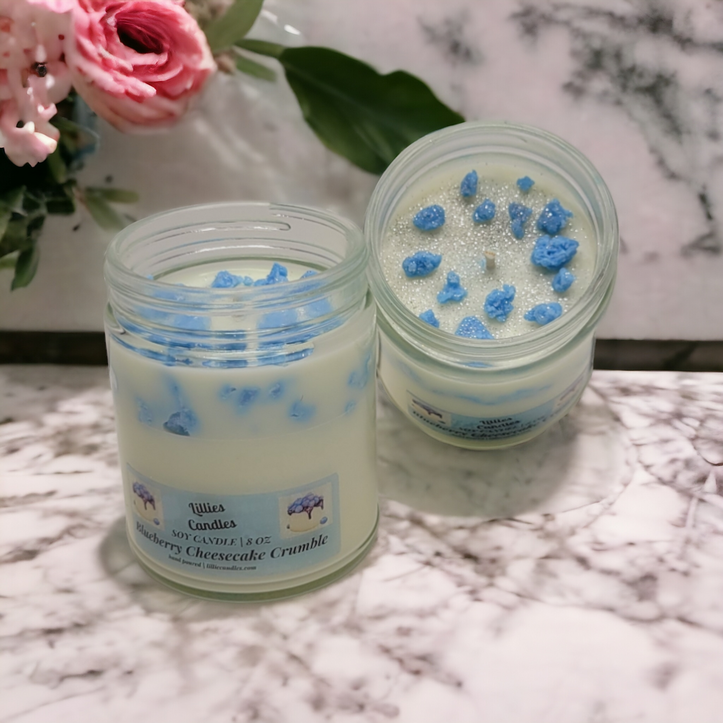Blueberry Cheesecake Crumble Soy Candle