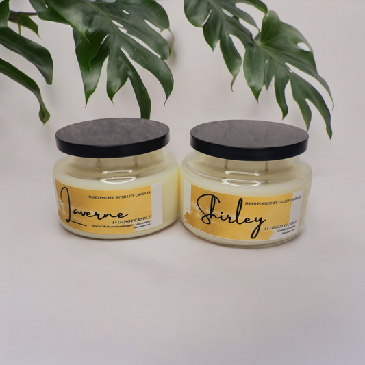 Laverne & Shirley Soy Candles