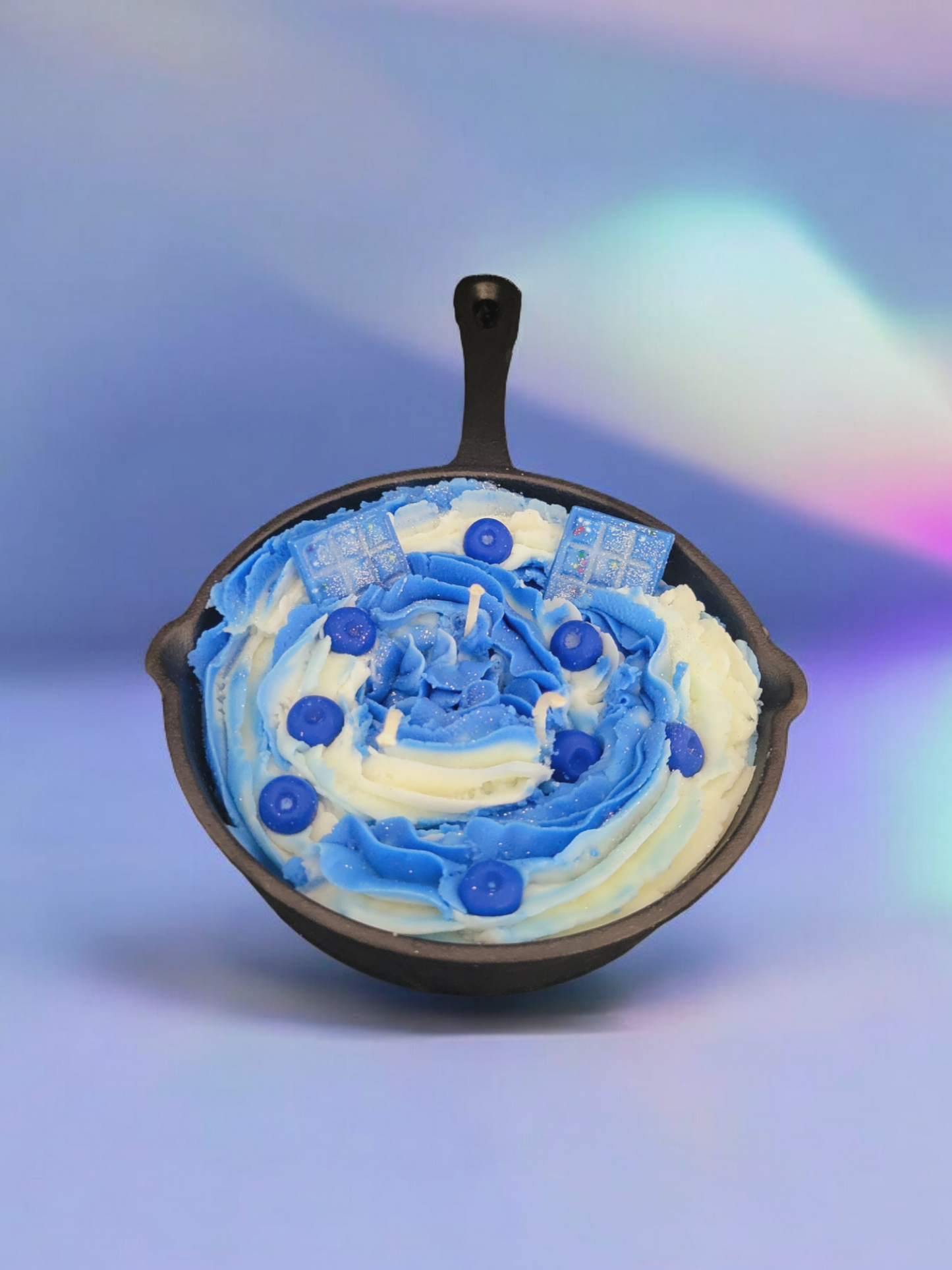 Blueberry Cheesecake Cast Iron Skillet Candle