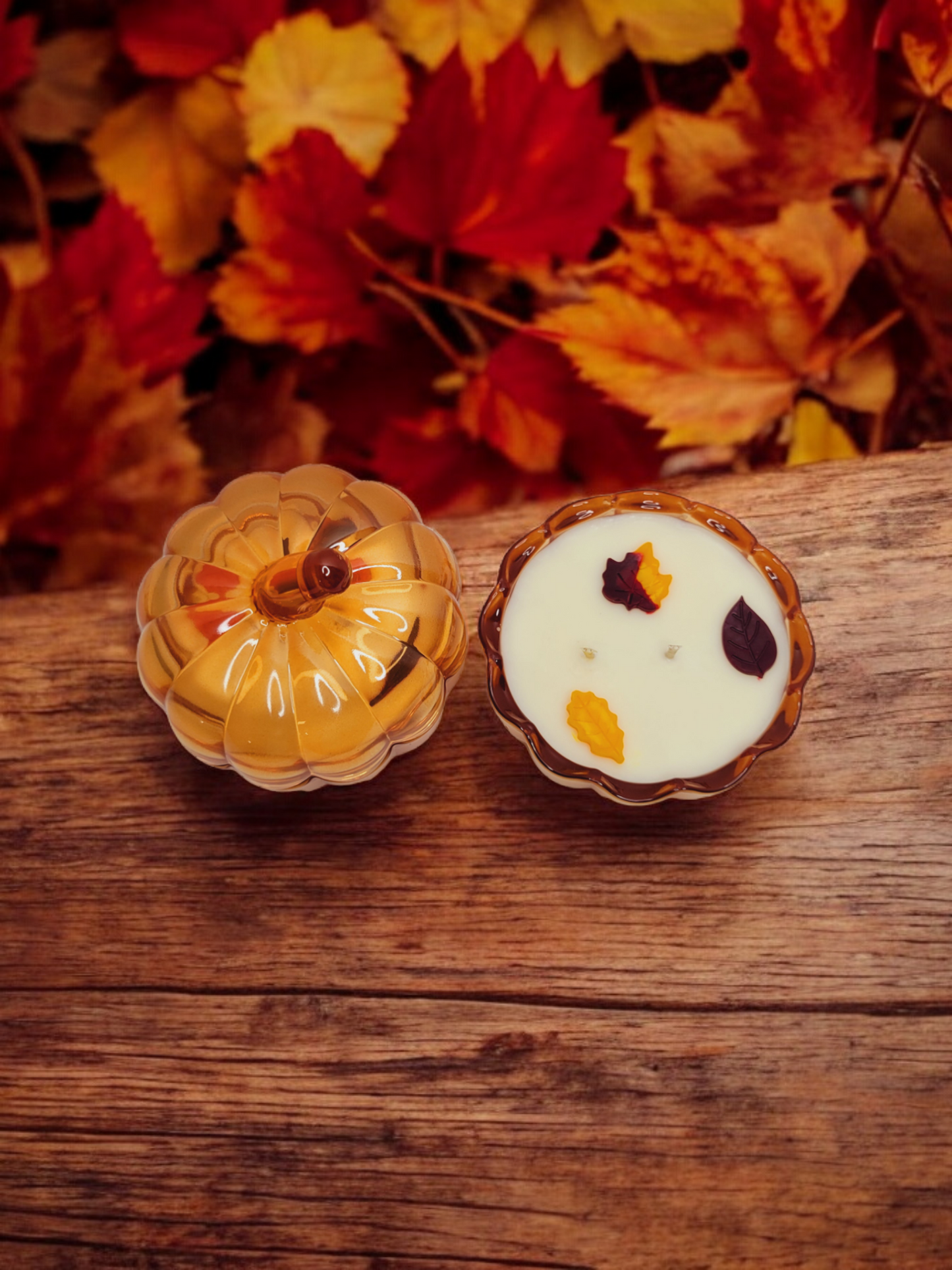 Pumpkin Jar Candles