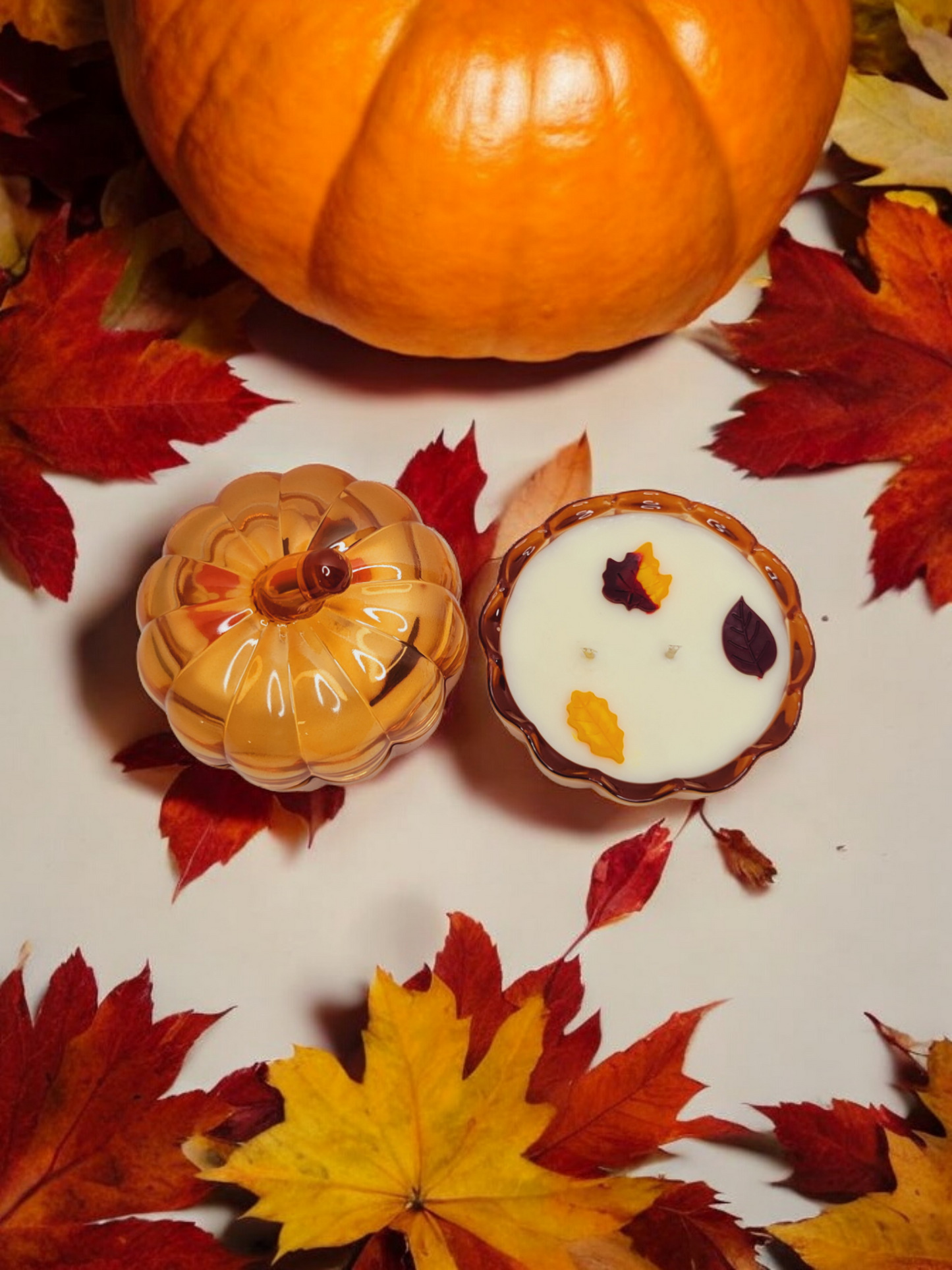 Pumpkin Jar Candles