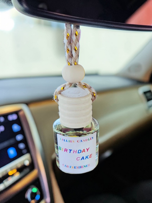 Birthday Cake Scented Car Freshener