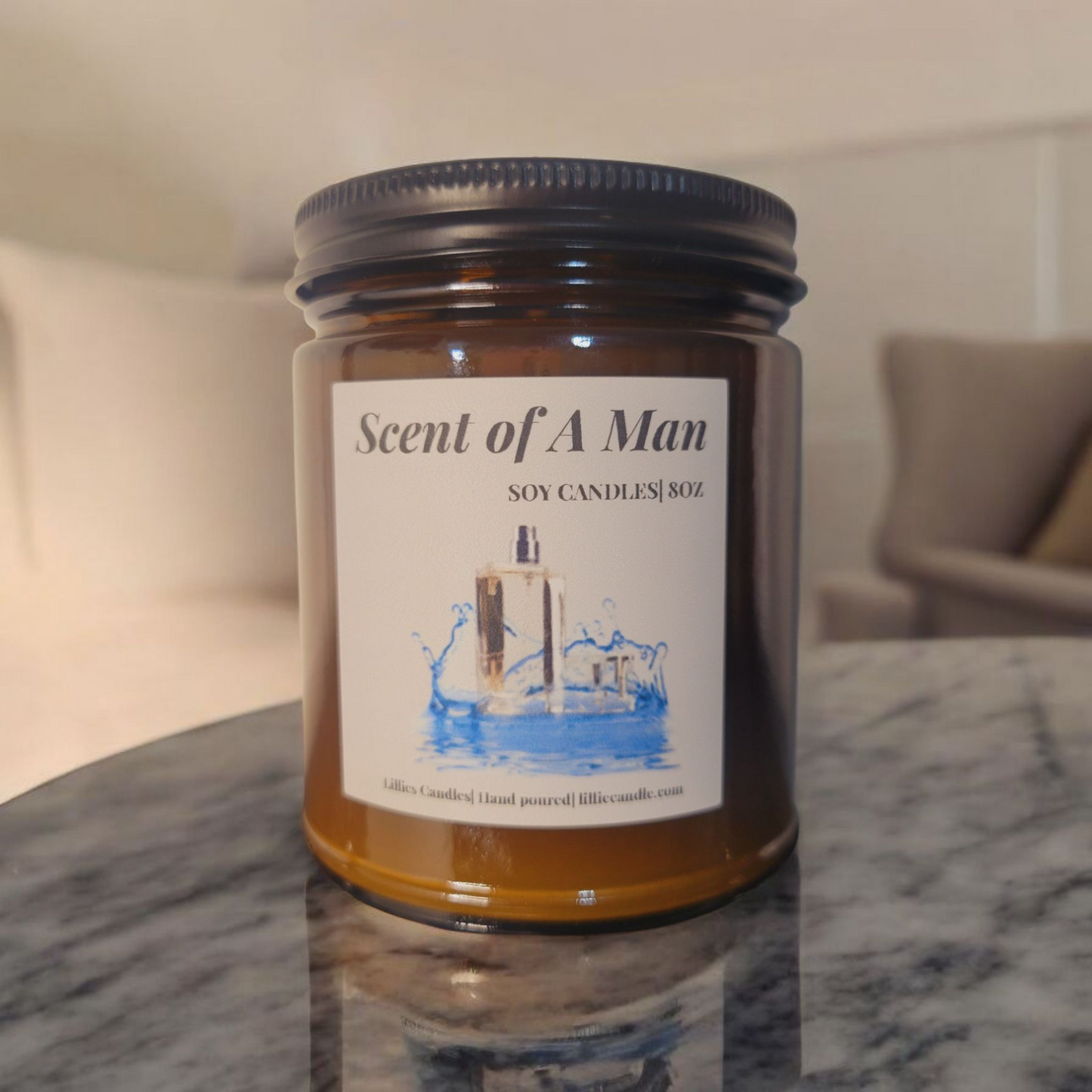 Scent of A Man Soy Candle