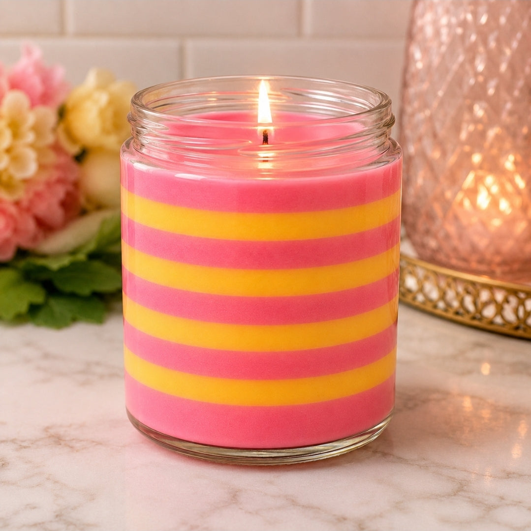 Strawberry & Banana Waffle Soy Candle