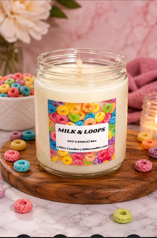 Milk & Loops Soy Candle