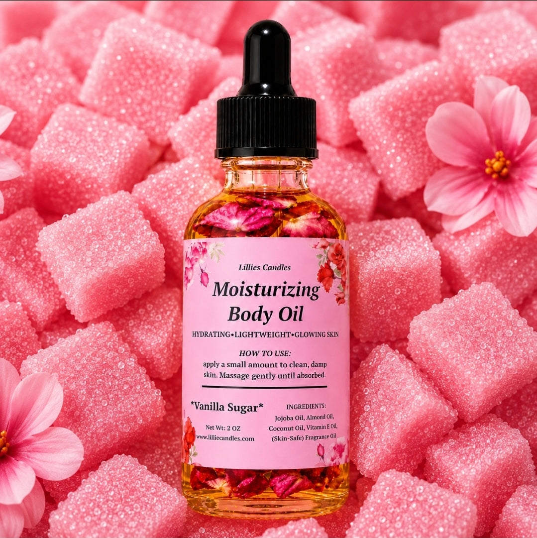 Vanilla Sugar Moisturizing Body Oil