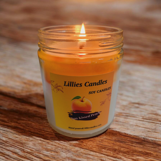 Sun- Kissed Peach Soy Candle
