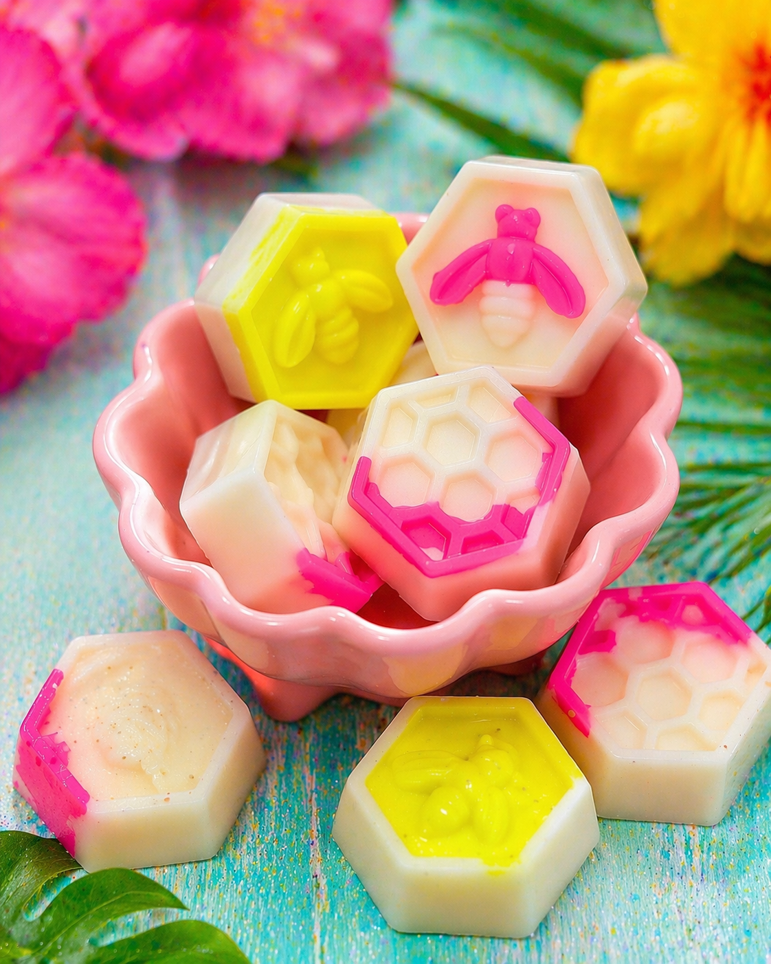 Almond & Caramel Scented Honeycomb Soy Wax Melts