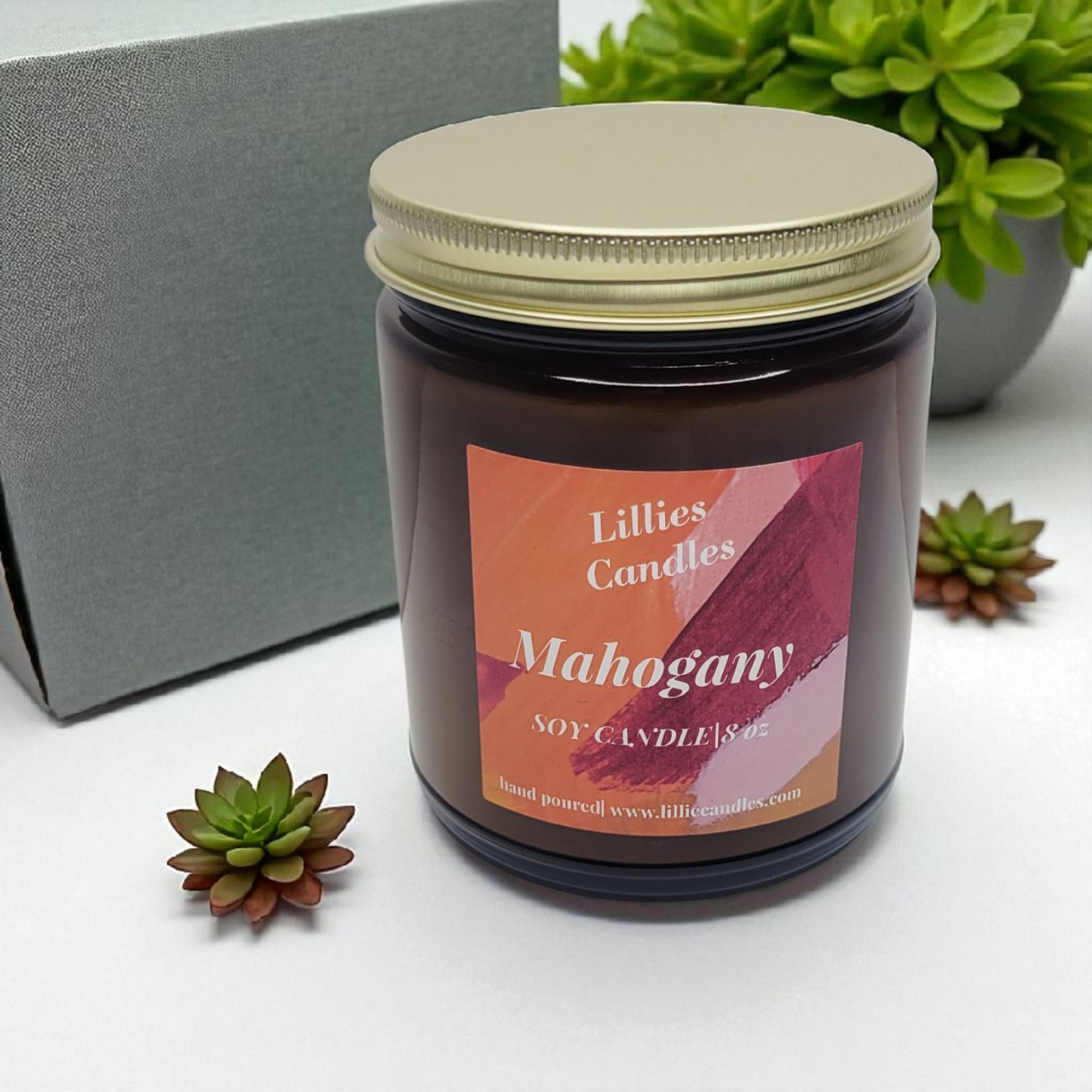 Mahogany Soy Candle