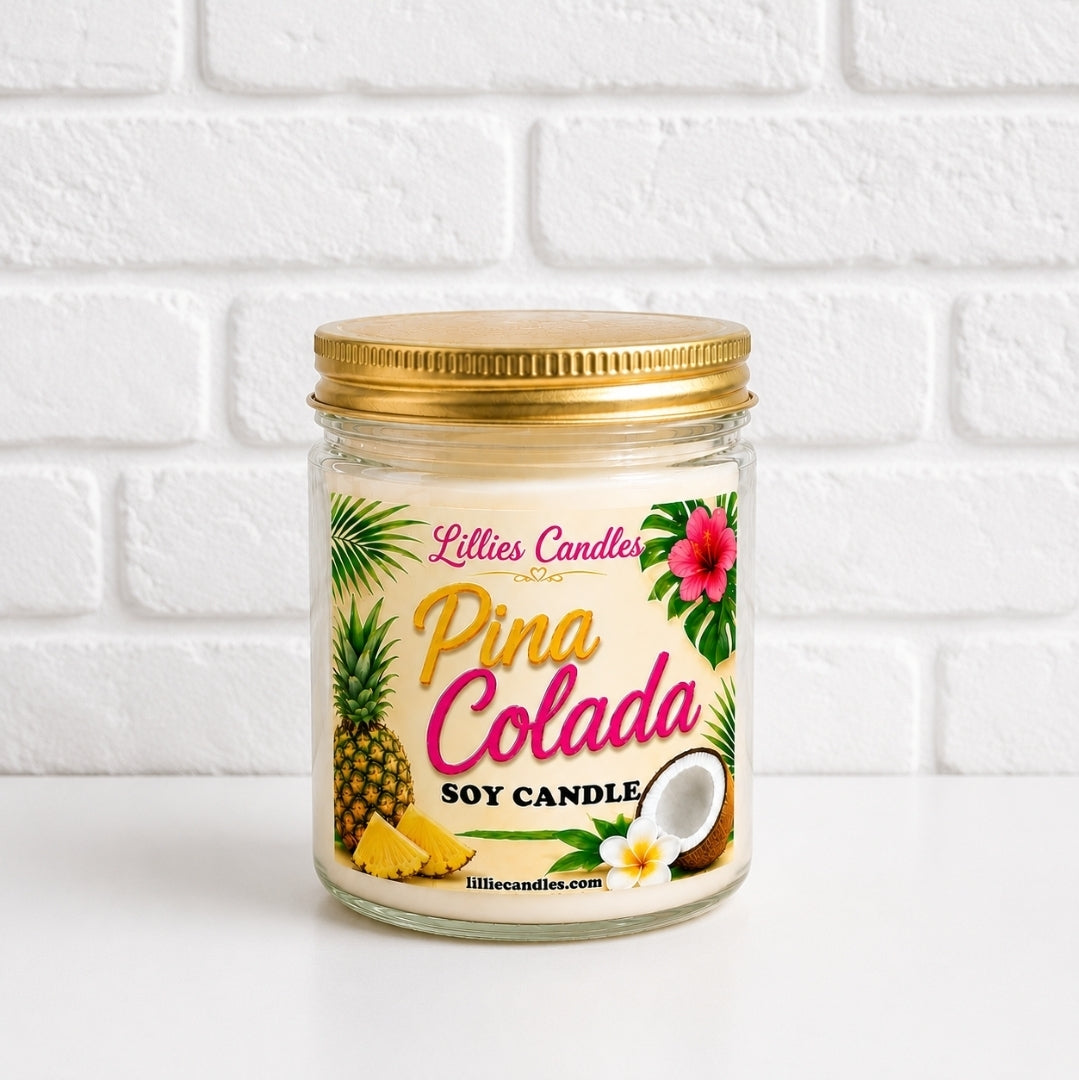 Pina Colada Soy Candle