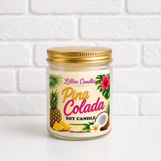 Pina Colada Soy Candle