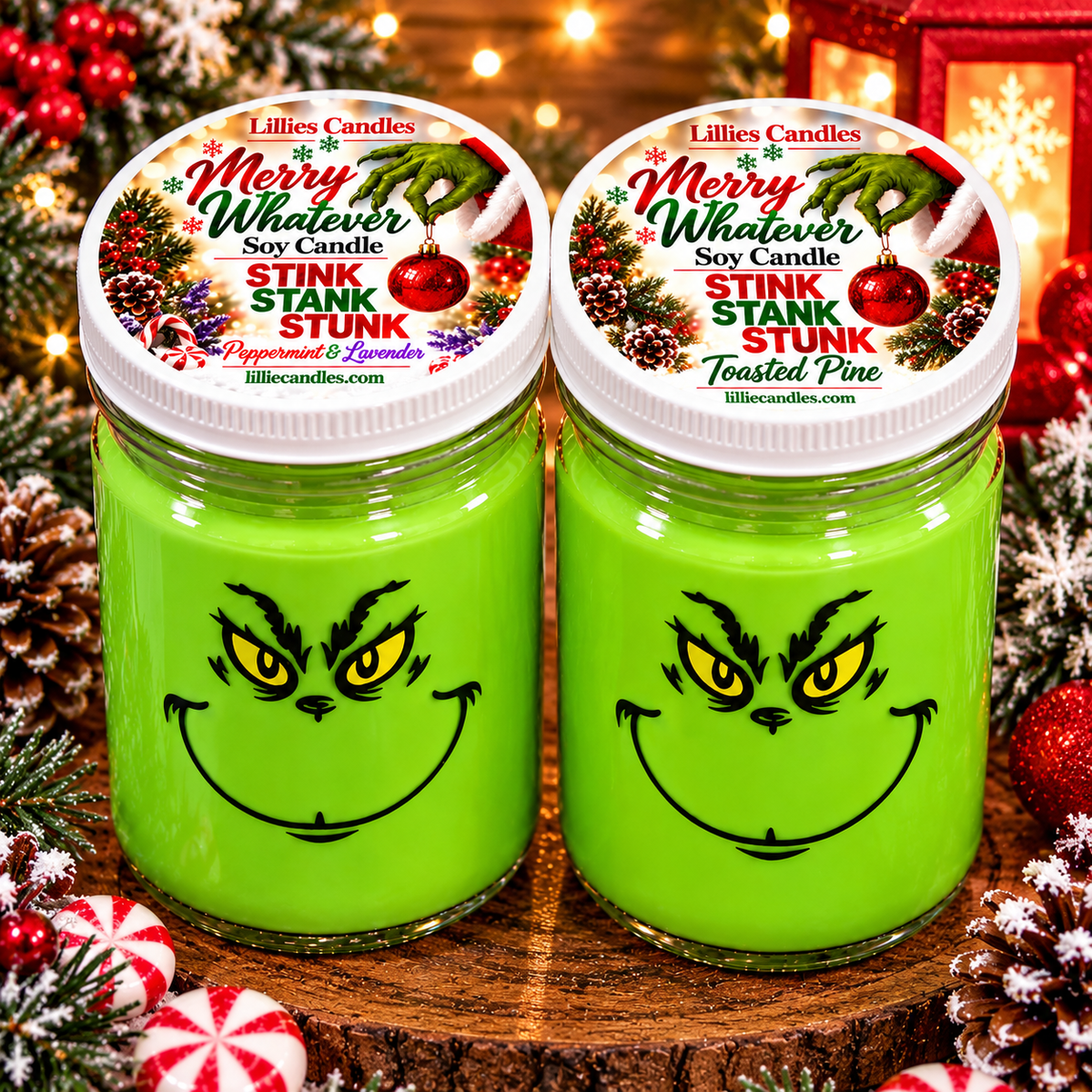 Merry Whatever Soy Candle Collection