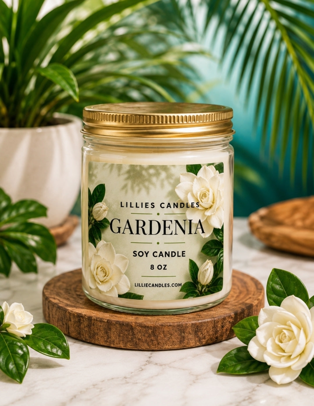 Gardenia Soy Candle