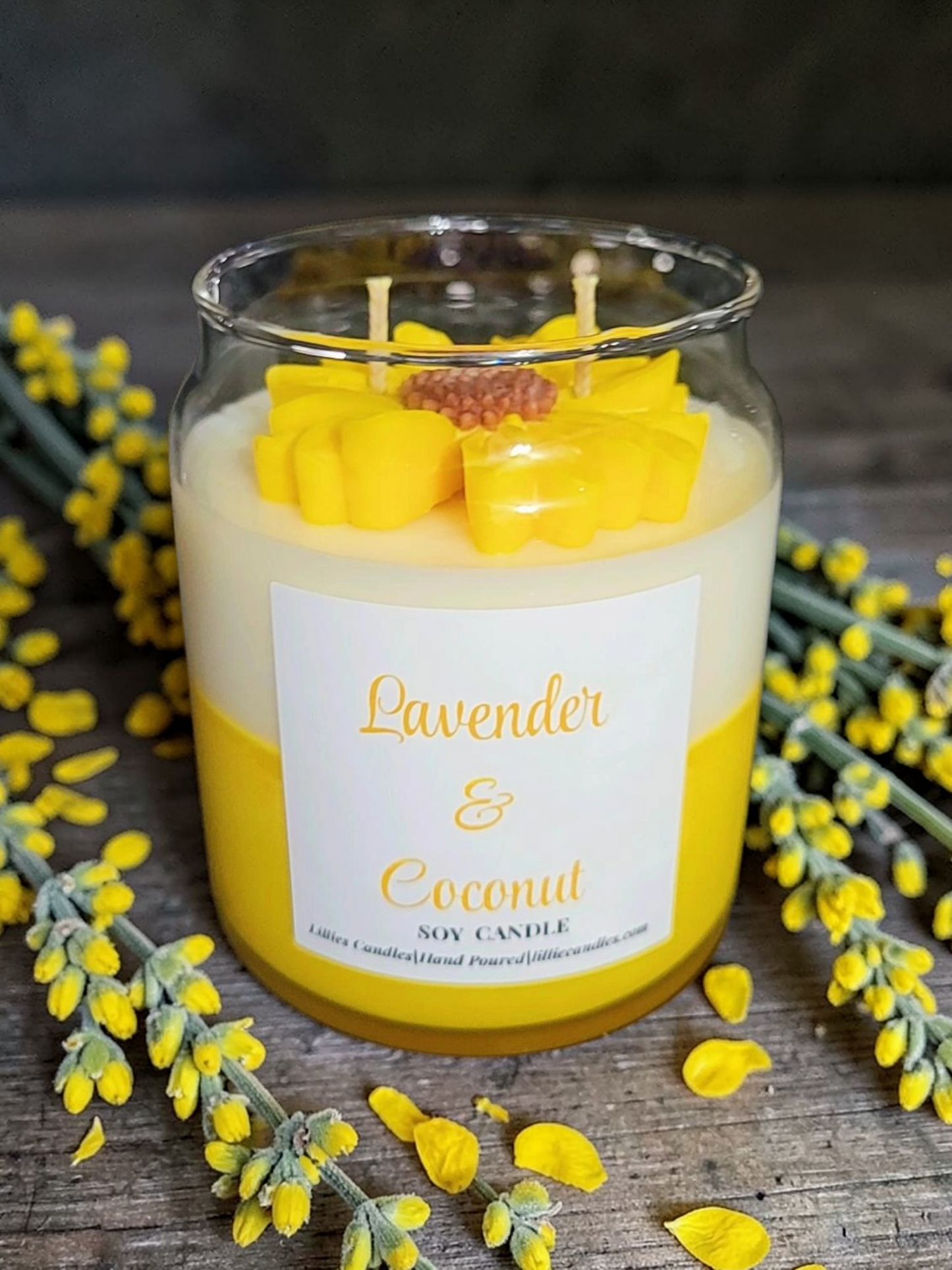 Lavender & Coconut Soy Candle