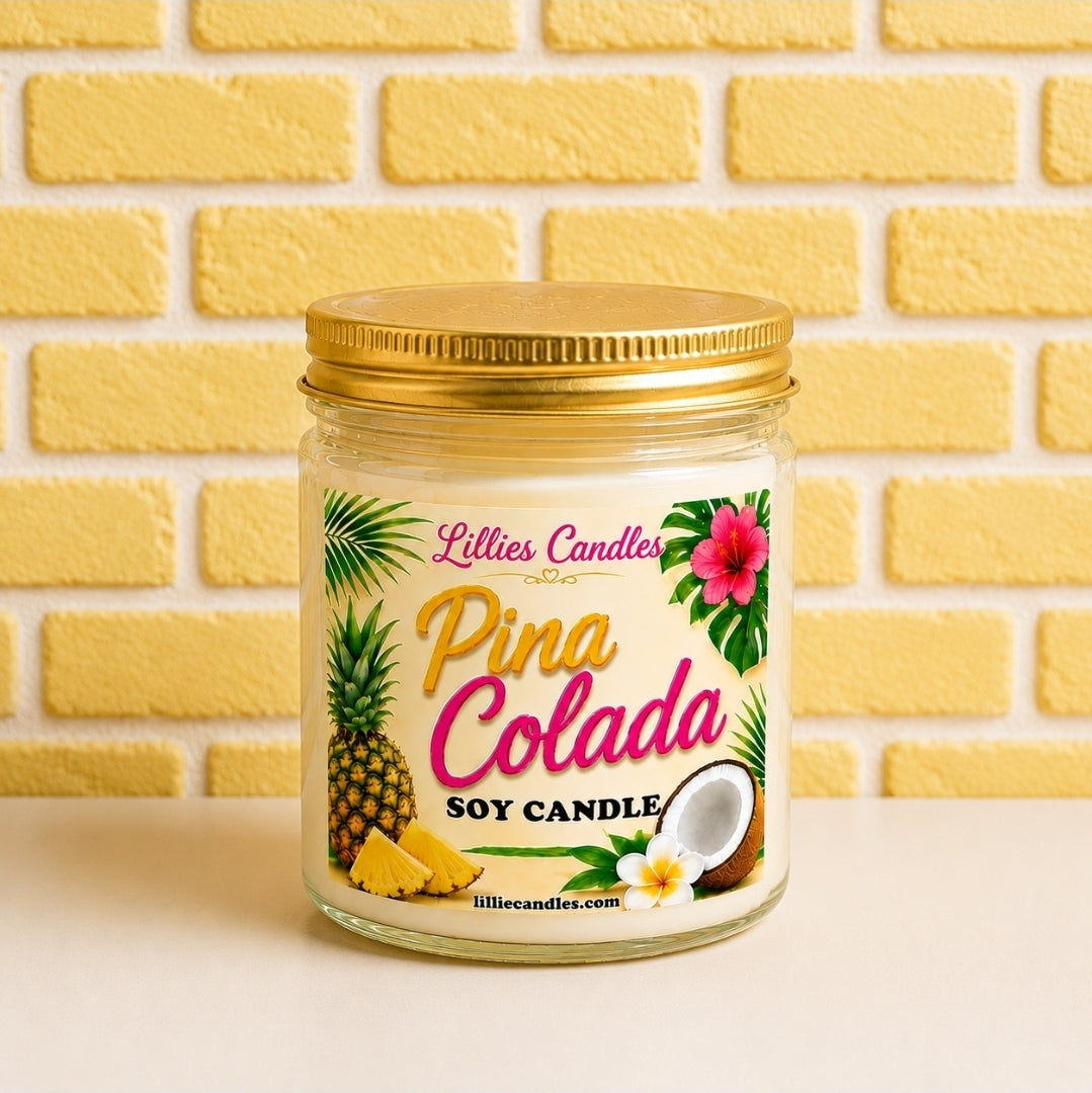 Pina Colada Soy Candle