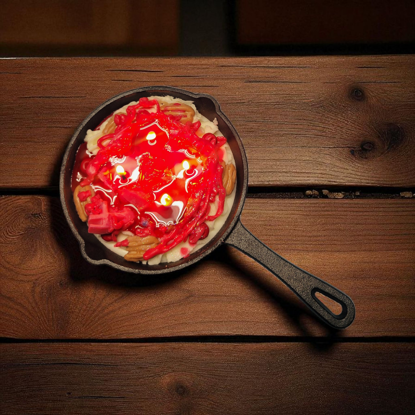 Waffle Bliss Cast Iron Skillet Soy Candle