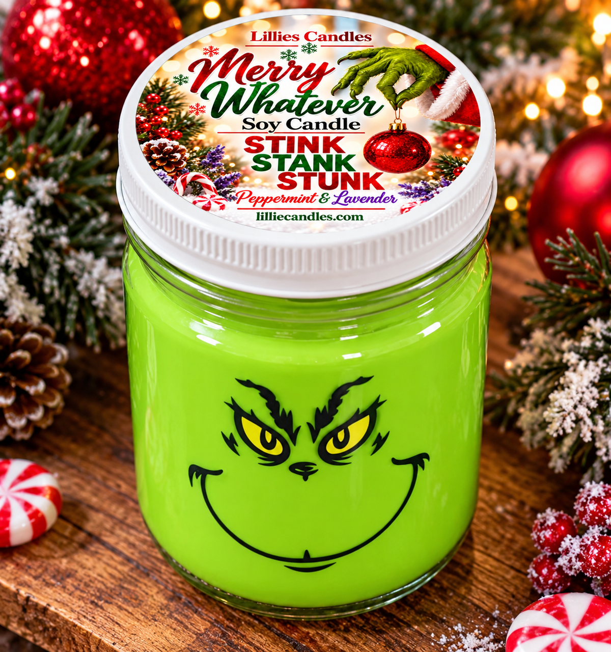 Merry Whatever Soy Candle Collection