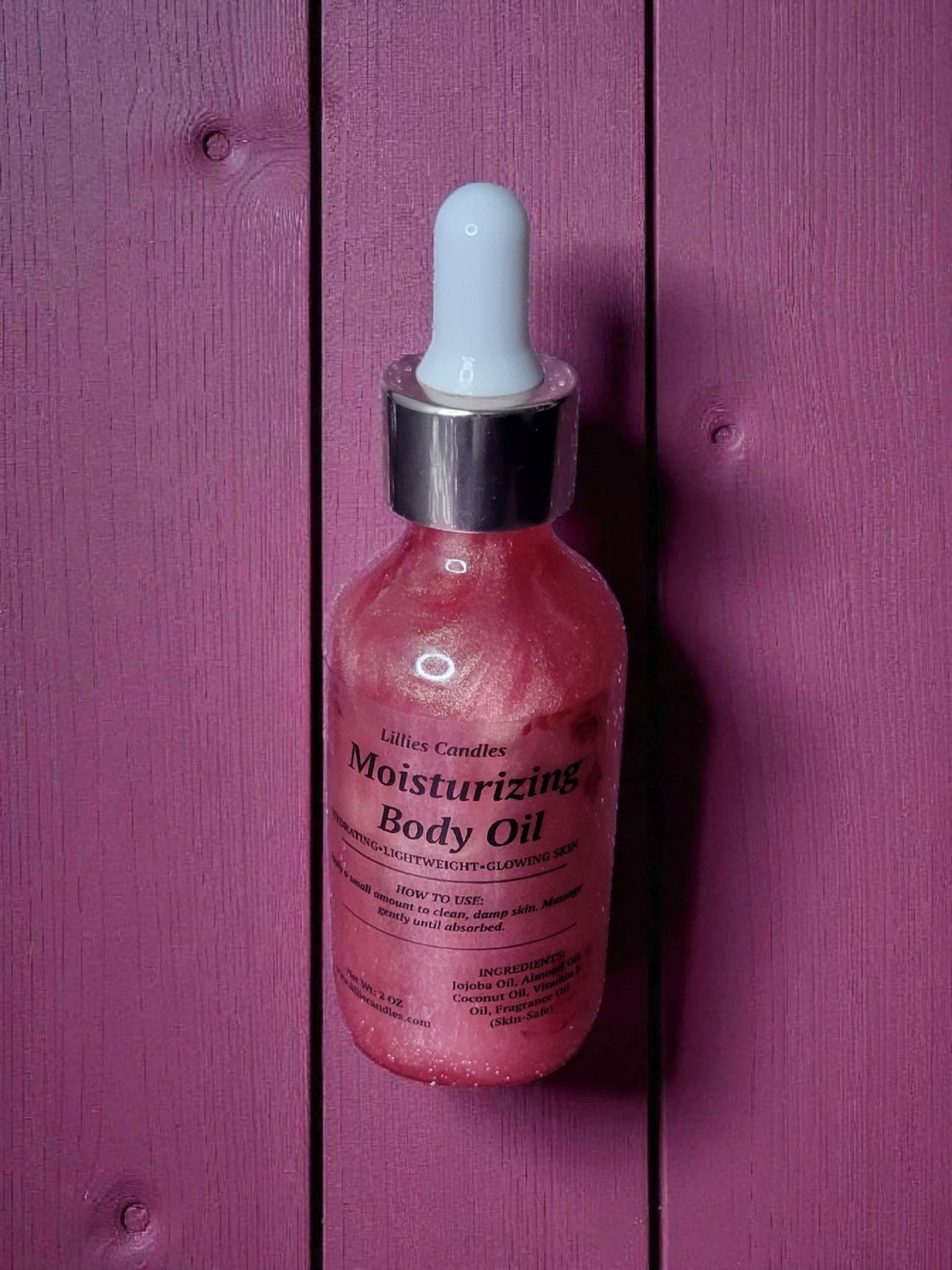 Shimmery Moisturizing Body Oil