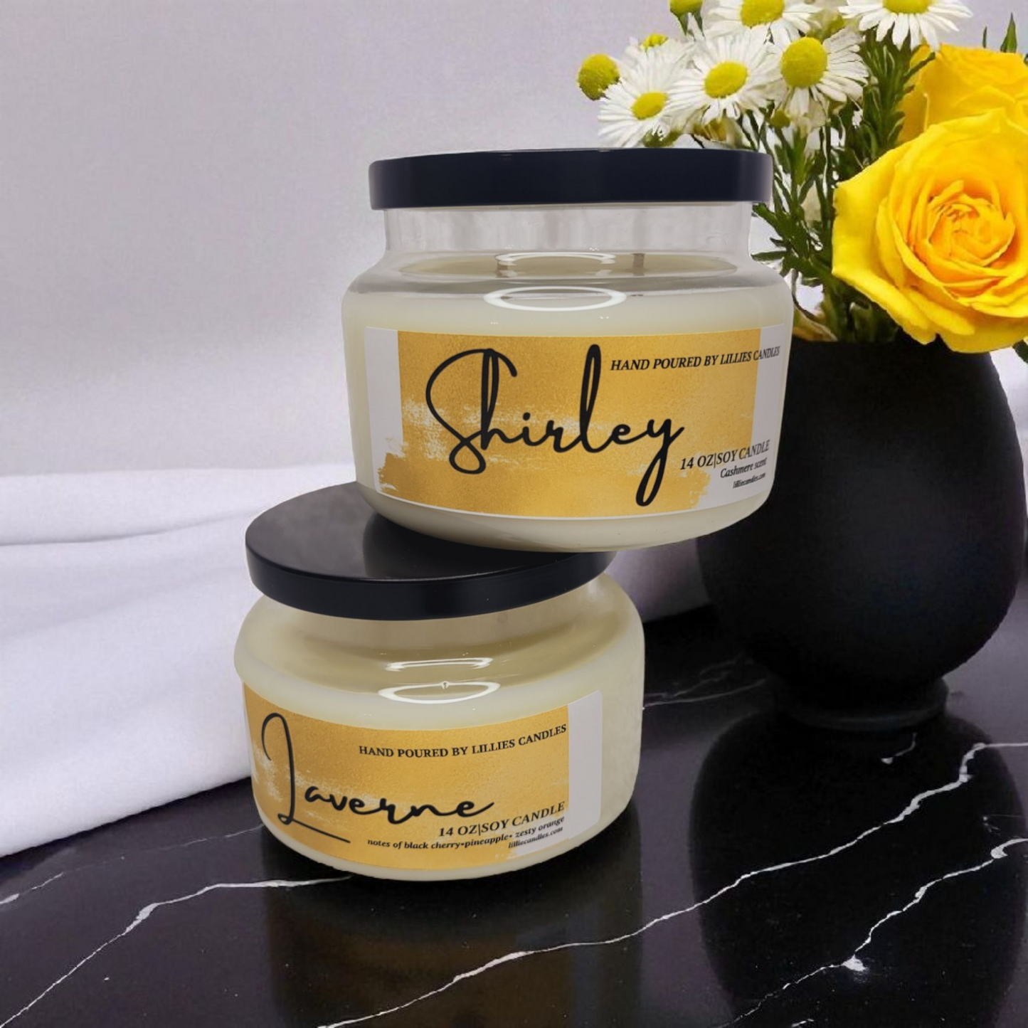 Laverne & Shirley Soy Candles
