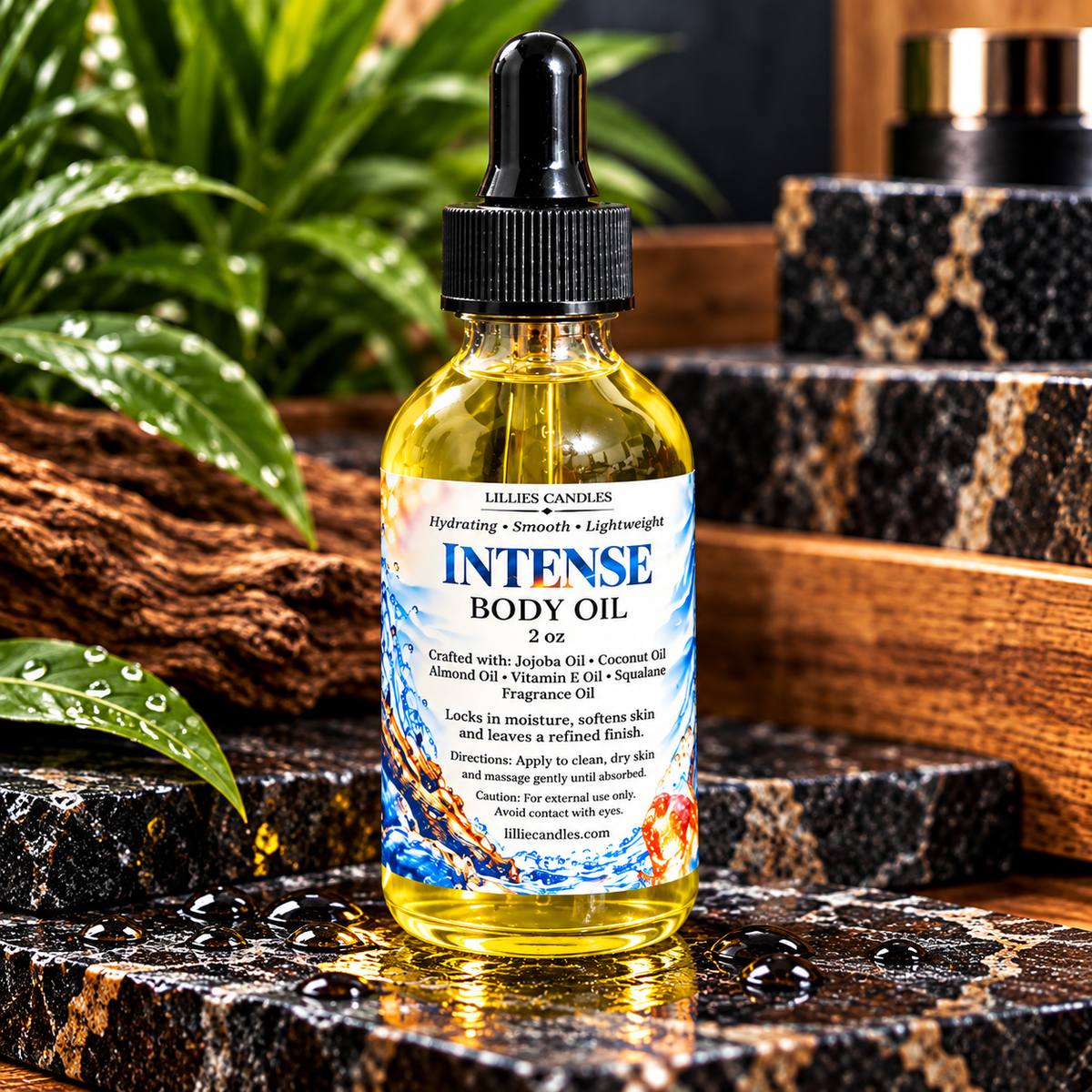 Intense Body Oil for Men| Skincare For Him| Moisturizing Skin Conditioner