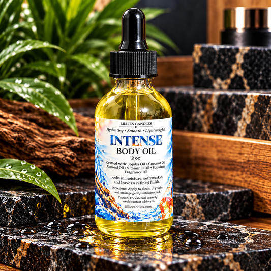 Intense Body Oil for Men| Skincare For Him| Moisturizing Skin Conditioner