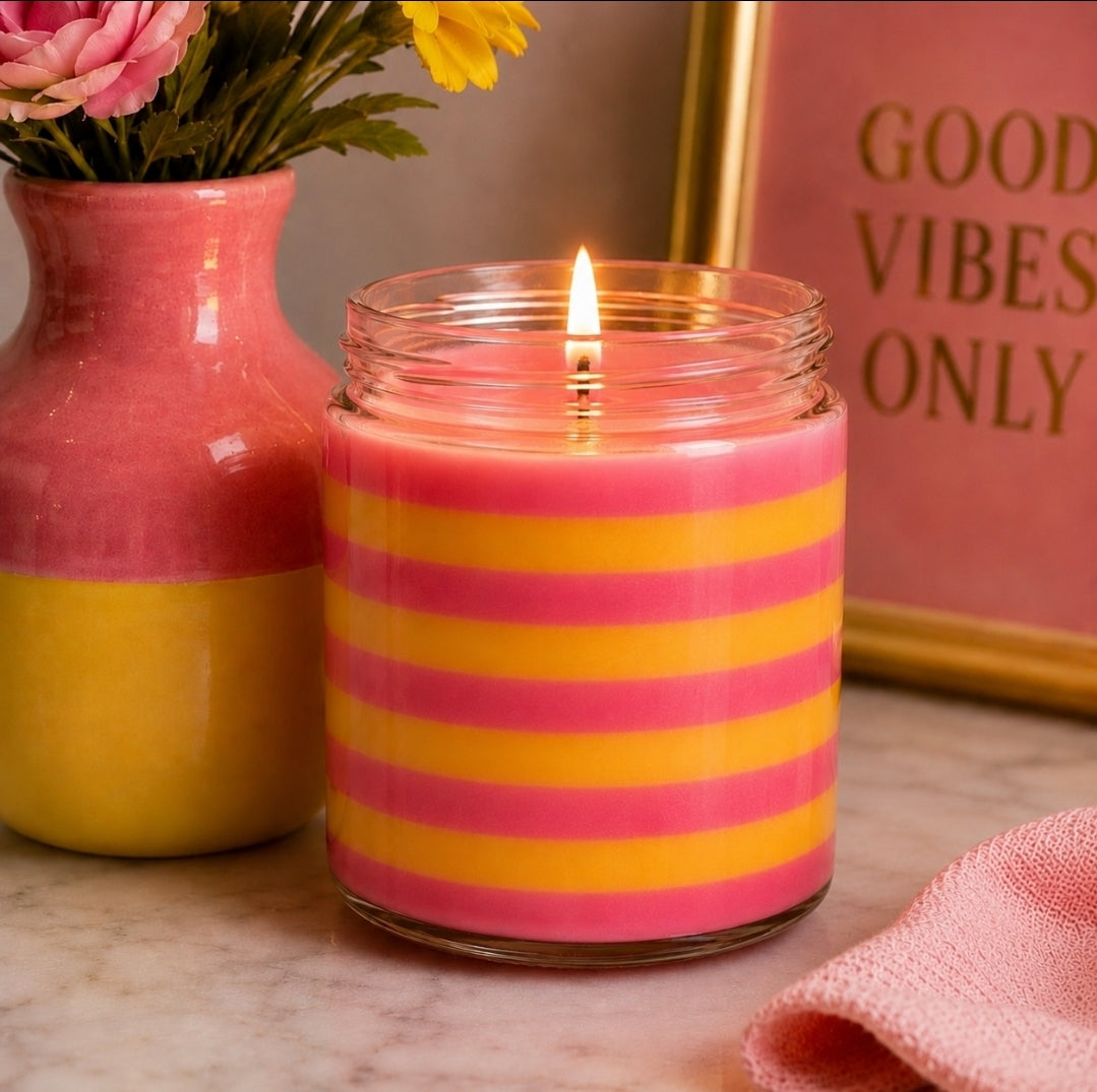 Strawberry & Banana Waffle Soy Candle