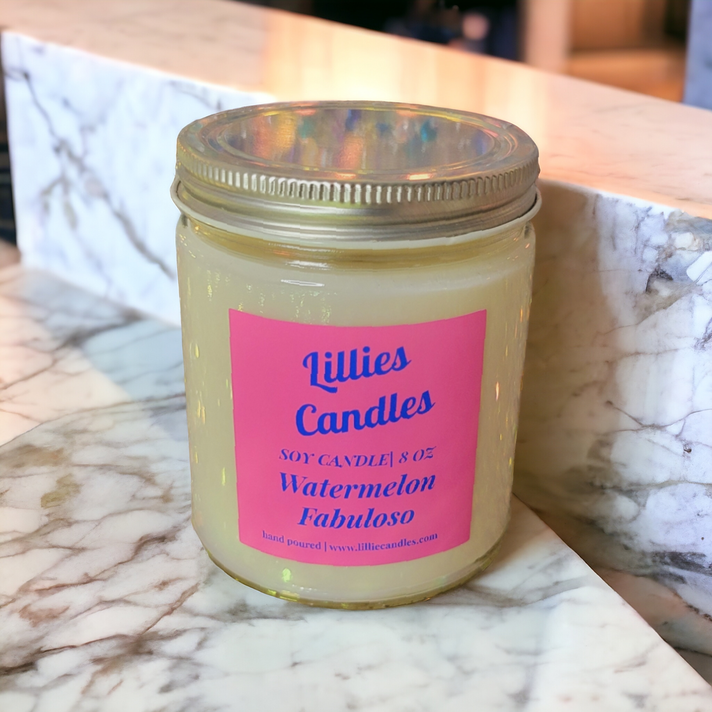 Watermelon Fabuloso Soy Candle