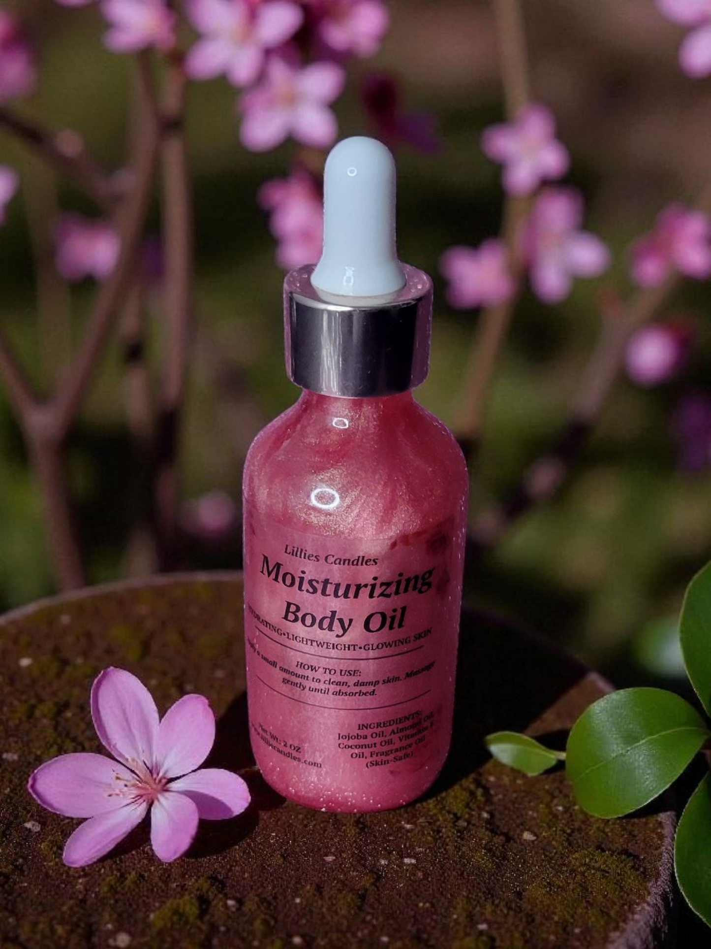 Shimmery Moisturizing Body Oil