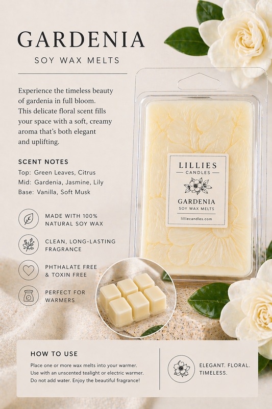 Gardenia Soy Wax Melts