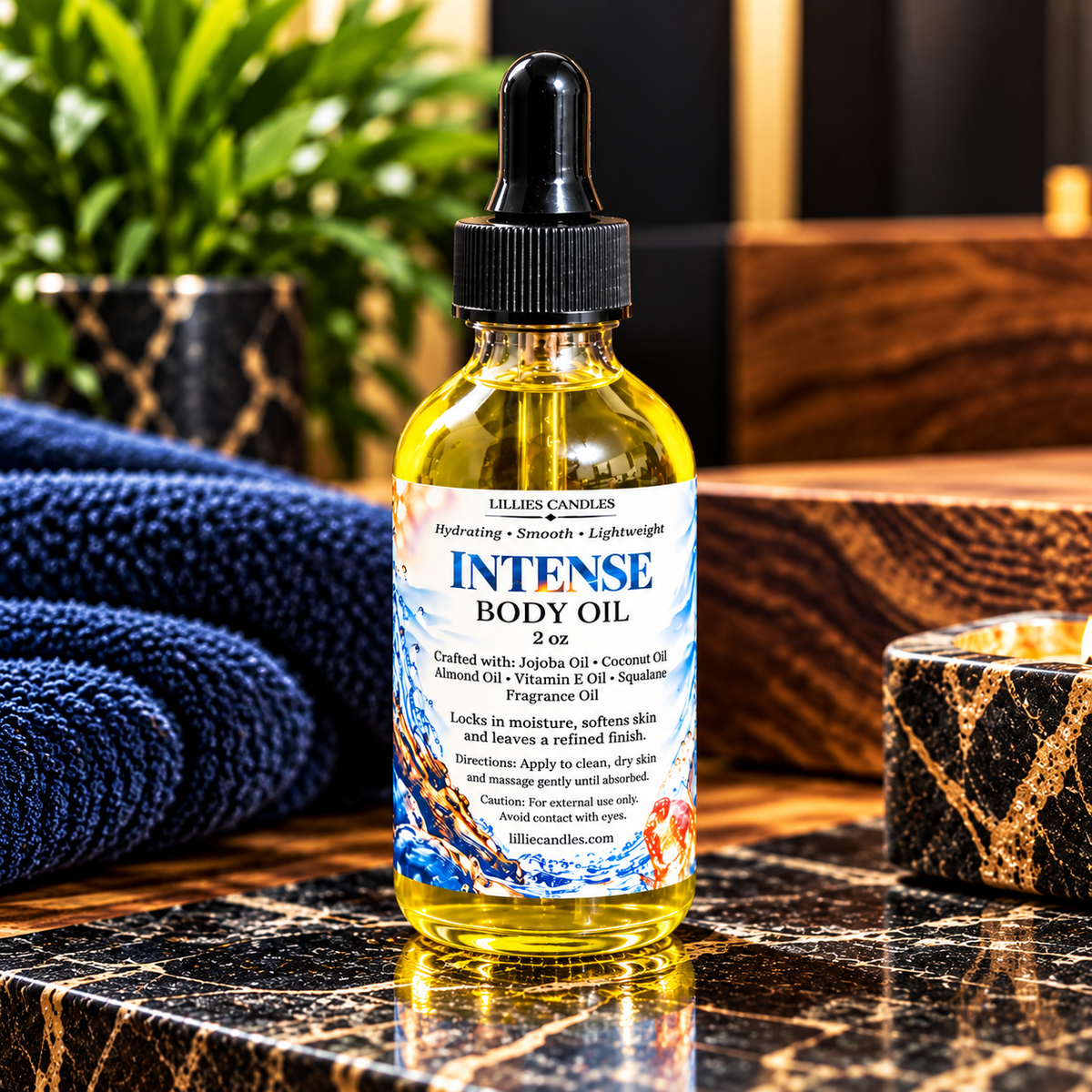 Intense Body Oil for Men| Skincare For Him| Moisturizing Skin Conditioner